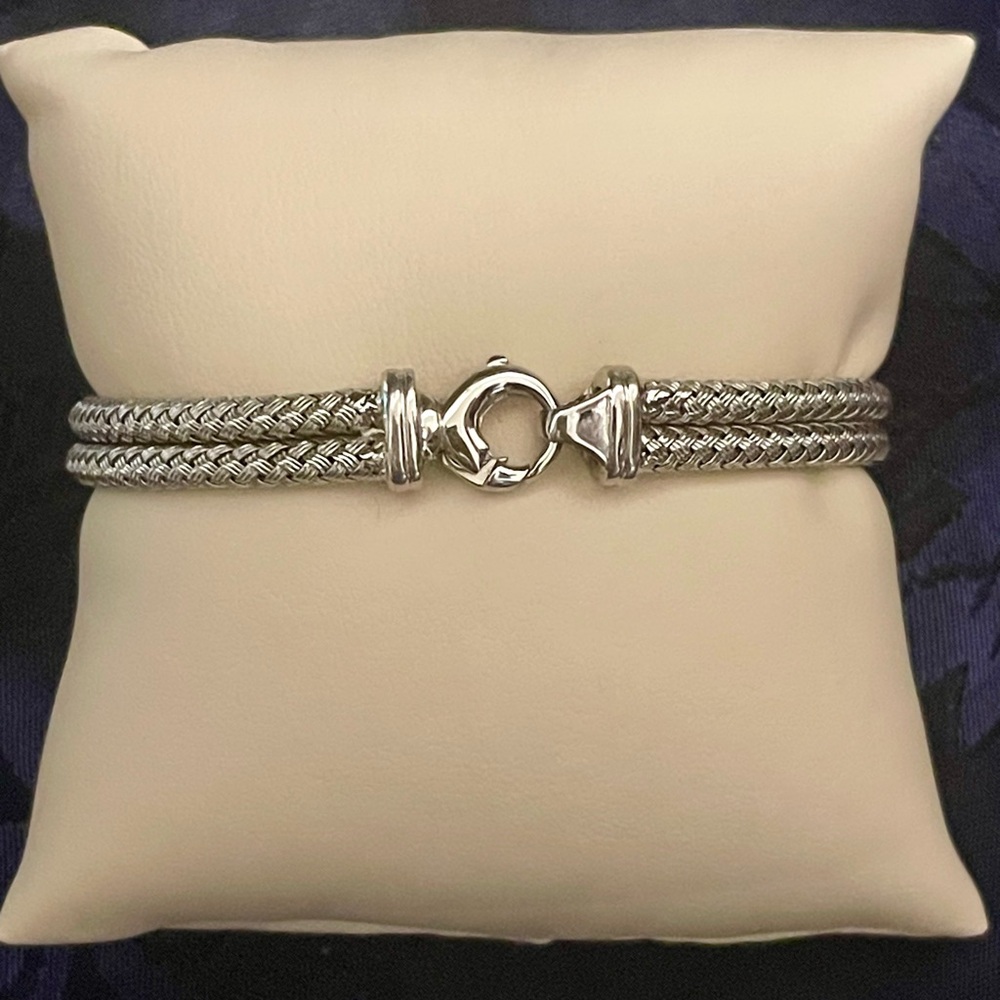 Effy Sterling and Ruby bracelet - Picture 3 of 5